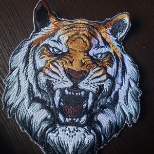 Big tiger patch 7 inches from very top to botton